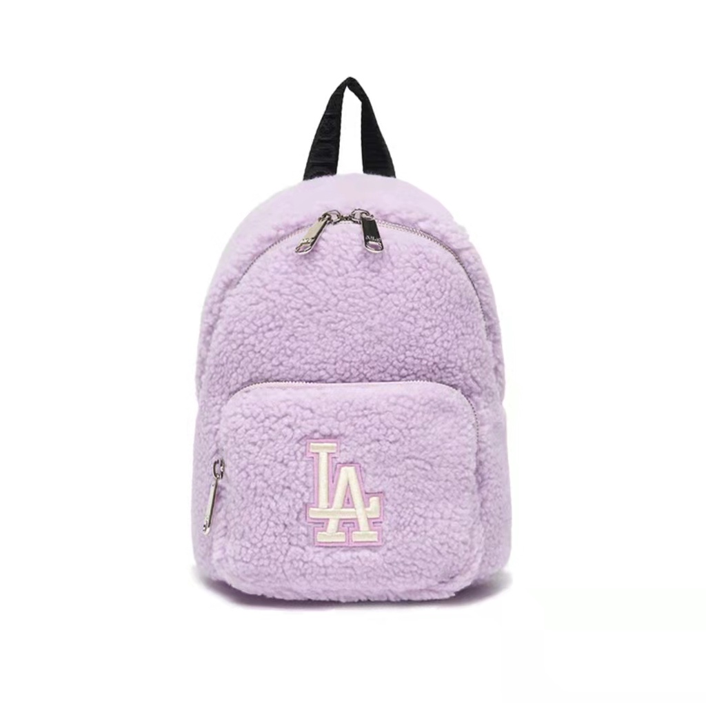 ภาพสินค้าใหม่ MLB ️พร้อมส่ง ️ ใหม่กระเป๋าเป้ขนเเกะมินิสะพายหลังเด็กนักเรียน MONOGRAM Lamb Fleece Bag จากร้าน lisa.purchasing.shop บน Shopee ภาพที่ 2