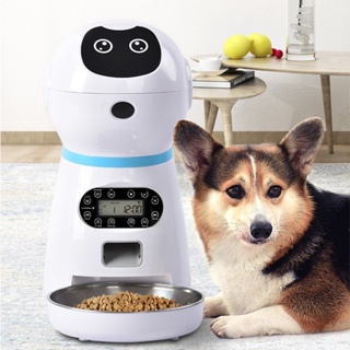 erk_หุ่นยนต์ป้อนอาหารอัตโนมัติอัจฉริยะ  ที่ให้อาหารแมวอัตโนมัติ  หุ่นยนต์เวลาให้อาหารเครื่องแมวสุน