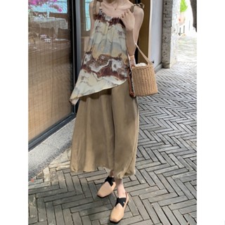 พร้อมส่ง ! Brown sugar dress 🥙🥟 C3610 เดรสยาวสายเดี่ยว เดรสทำงาน เดรสยาว เดรสสายเดี่ยวทำงาน เดรสสไตล์เกาหลี