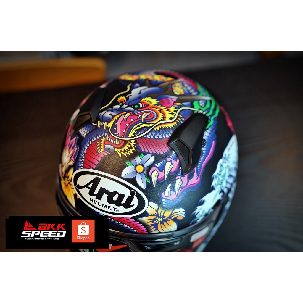 arai-renegade-v-oriental-flat-black-ปลาคราฟ