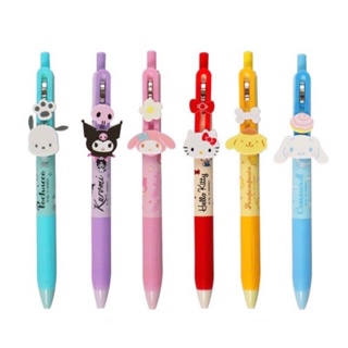 ภาพหน้าปกสินค้า🌈 พร้อมส่ง 🌈 ปากกา Sanrio 6 ลาย หัวเลื่อน รุ่นหนีบได้ หมึกเจลน้ำเงิน หัวปากกาขนาด 0.5 มม. เครื่องเขียนSanrio💕 ที่เกี่ยวข้อง