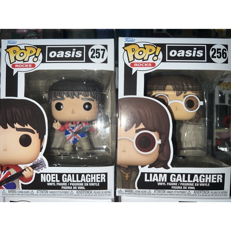 funko-pop-วงดนตรี-oasis-โอเอซิส-noel-liam-gallagher-มือหนึ่ง-ของแท้