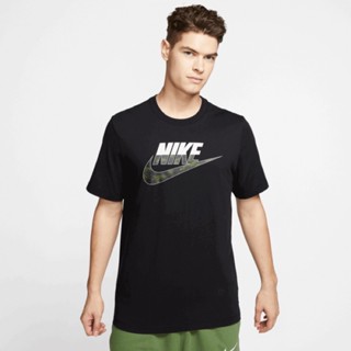 เสื้อยืดเด็กผช เสื้อยืดสีพื้น ☸♚NIKE แท้ 100% เสื้อยืดผู้ชาย As M Nsw Camo Ss Tee เสื้อยืดแฟชั่น Tee