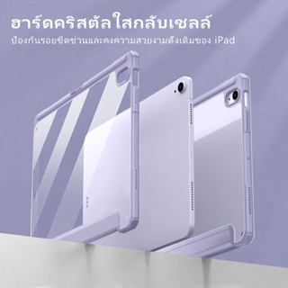 ภาพขนาดย่อของภาพหน้าปกสินค้าGOOJODOQ เคส lPadแบบฝาพับเคสไอแพด พร้อมช่องเสียบปากกาชาร์จเคส ipad air 5/Air4/10th10.9/Pro11 2018-21/mini6 gen7/8/9/ gen จากร้าน goojodoqthailandshop บน Shopee ภาพที่ 4