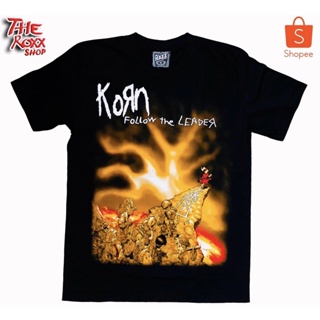ลายน่ารัก  เสื้อยืดอินเทรนด์ผู้ชายอินเทรนด์ผู้หญิงเสื้อวง Korn  MS-54 เสื้อวงดนตรี เสื้อวงร็อค เสื้อนักร้อง