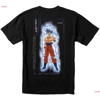 ¤เสื้อยืดลำลอง Primitive Skateboards Shirt Dragon Ball Super Goku Ultra Instinct White Sports T-shirt