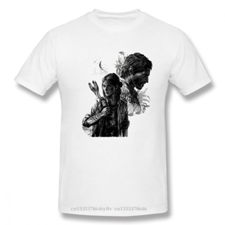 เสื้อยืด ผ้าฝ้าย พิมพ์ลาย The Last Of Us Joel Ellie Sarah Game Ofertas แฟชั่นฤดูร้อน สําหรับผู้ชาย