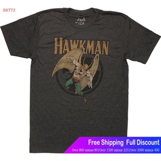 Tee เสื้อโอเวอร์ไซ SKTT1 เสื้อยืดกีฬา DC Comics Hawkman Action Retro T-Shirt Mens Womens T-shirts