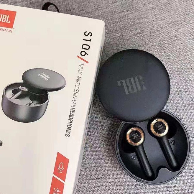 ยอดนิยม หูฟัง S106 หูฟังบลูทูธไร้สาย เสียงชัดเบสหนัก เสียงดี  มีไมค์โครโฟนในตัว Bluetooth wireless บลูทูธ5.0 | Shopee Thailand