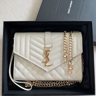 New‼️ YSL clutch 8” ของแท้💯