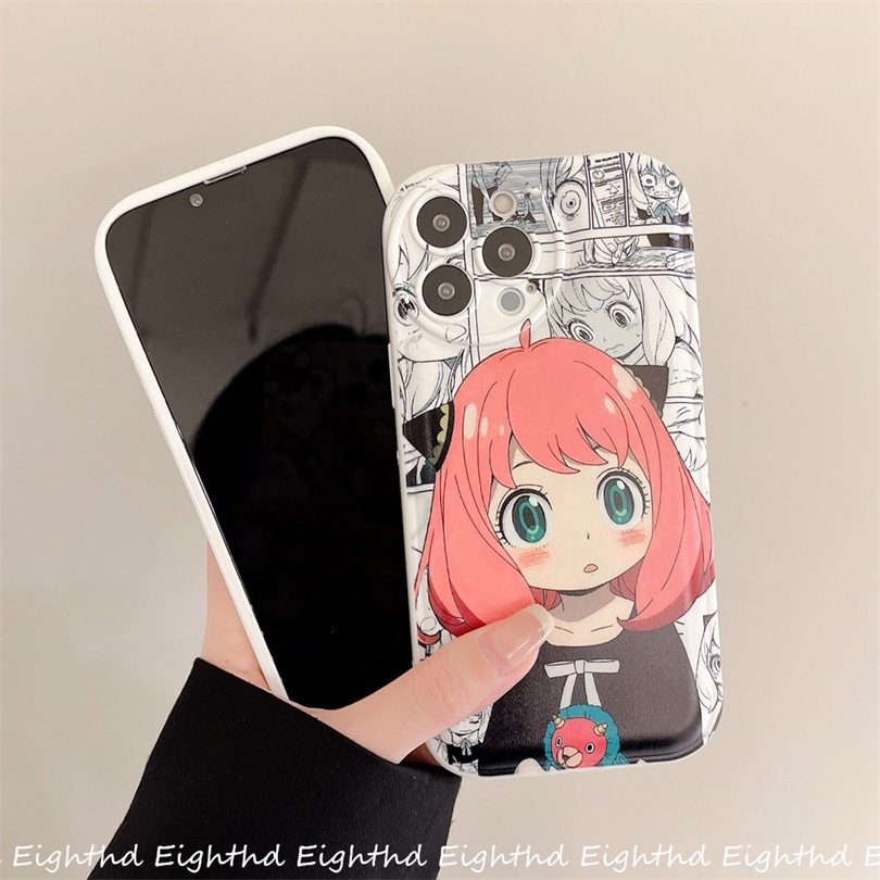 เคสโทรศัพท์มือถือ-ซิลิโคนนิ่ม-กันกระแทก-ลายการ์ตูนอนิเมะเด็กผู้หญิงน่ารัก-สําหรับ-iphone-11-12-13-14-pro-max-x-xr-xs-max-6-7-8-plus-se-2020