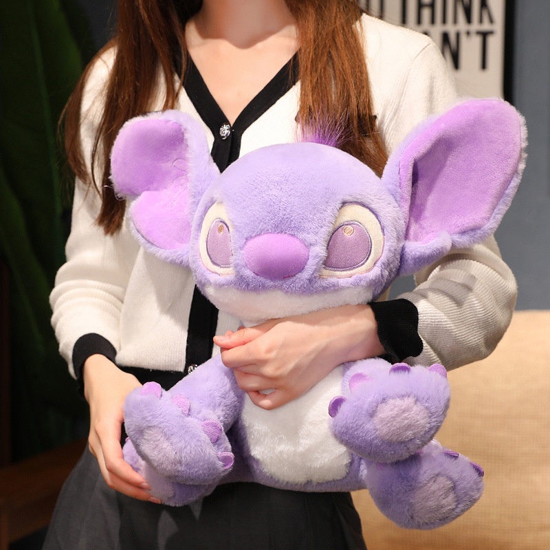 ตุ๊กตา-หมอนตุ๊กตา-รูป-stitch-สีม่วง-ขนาด-30-ซม-เหมาะกับของขวัญวันเกิด-แบบสร้างสรรค์-สําหรับแฟนสาว-แฟนสาว