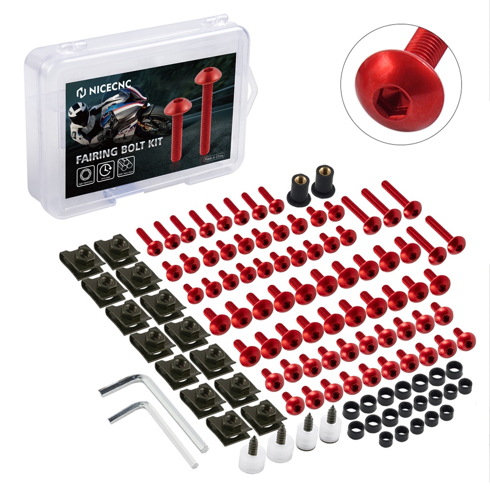 ducati 848 fairing bolts