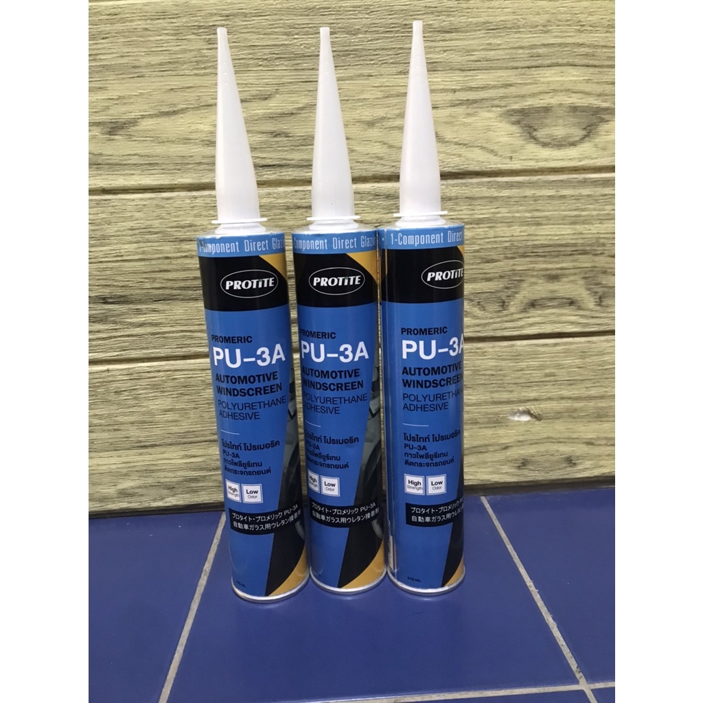 กาวติดกระจกรถยนต์-โปรไทท์-โปรเมอลิค-pu-3a-ขนาด-310ml-สูตรพรีเมียม-แรงยึดเกาะสูง-กลิ่นน้อย-ราคา-หลอด