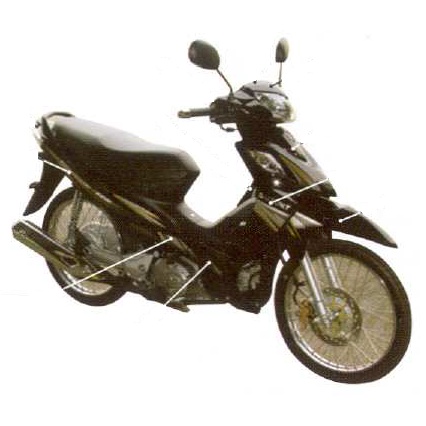 กระจก-shogun-125-รุ่นคาร์บู-รุ่นหัวฉีด-ไม่เกินปี2010-แท้ศูนย์-suzuki-ซูซูกิ-โชกัน-125-กระจกมองหลัง