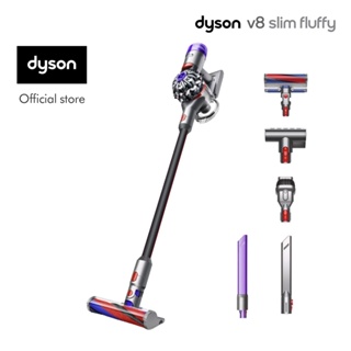 ภาพหน้าปกสินค้าDyson V8 Slim™ Fluffy vacuum (Nickel/Black) Cordless Vacuum Cleaner เครื่องดูดฝุ่นไร้สาย ไดสัน ที่เกี่ยวข้อง