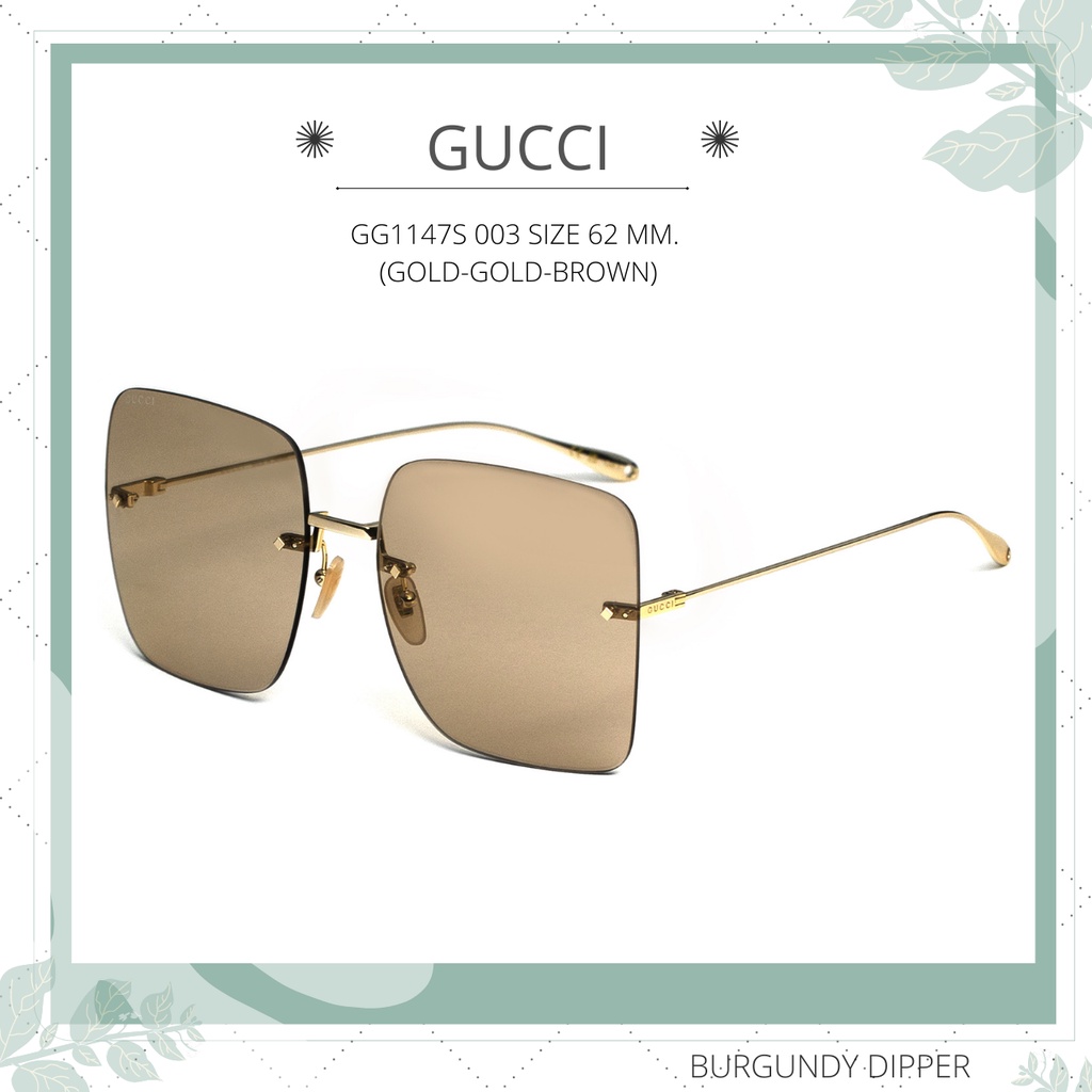 แว่นกันแดด-gucci-รุ่น-gg1147s-003-size-62-mm-gold-gold-brown