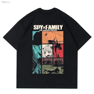 ♂❃☑เตรียมจัดส่ง┅◄เสื้อยืด ลายการ์ตูนอนิเมะ SPY X FAMILY | เสื้อยืด พิมพ์ลายอนิเมะมังงะ SPYXFAMILY สไตล์ญี่ปุ่น| ชุดเสื้อ