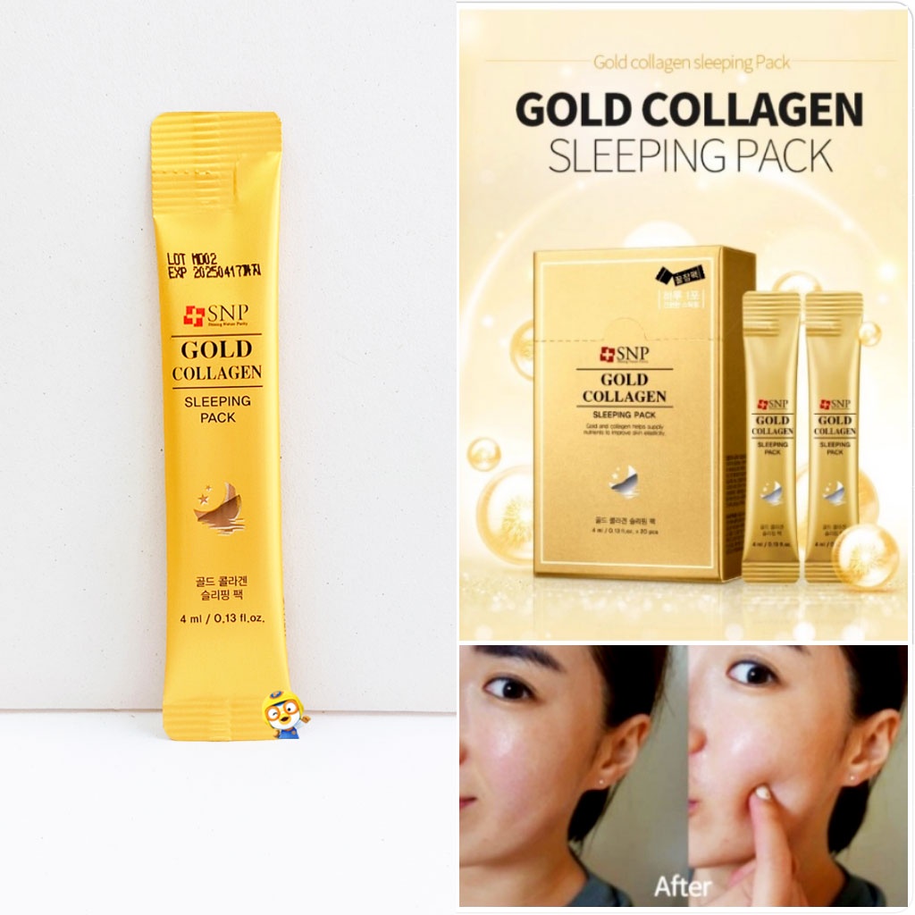 exp-2025-มาสก์นอนทองคำผสมคอลลาเจน-snp-gold-collagen-sleeping-mask-pack