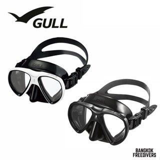 หน้ากากดำน้ำ GULL SKIN ANELIA Black Silicone