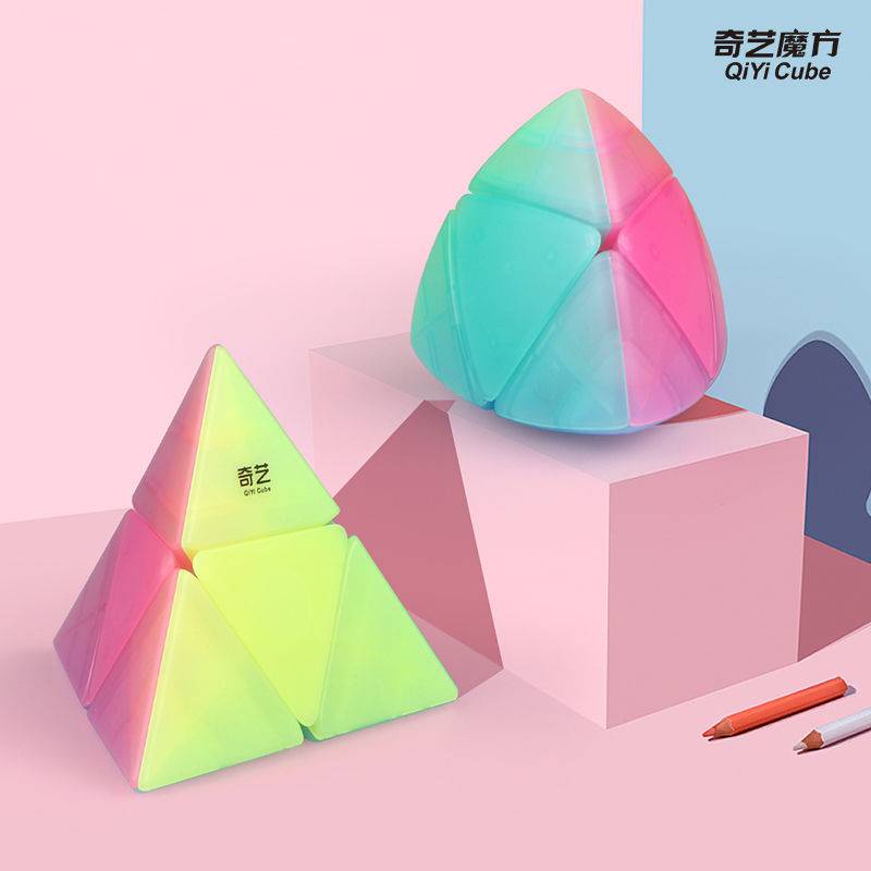 รูบิค-3x3-แม่เหล็ก-รูบิค-3x3-แม่เหล็ก-gan-รูบิค-2x2-แม่เหล็ก-qiyi-jelly-color-proneparent-ruby-cube-smooth-three-order-four-level-pyramid-junior-scholar-puzzle-set-ของเล่นชุดของเล่น