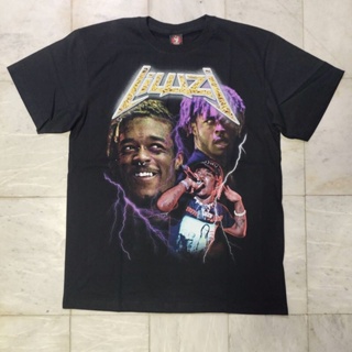 🔥 เสื้อ liluzi เสื้อLIl Uzi Vert rapper  t - shirts unisex ,📍ป้าย Rock Yeah 📍 🔥