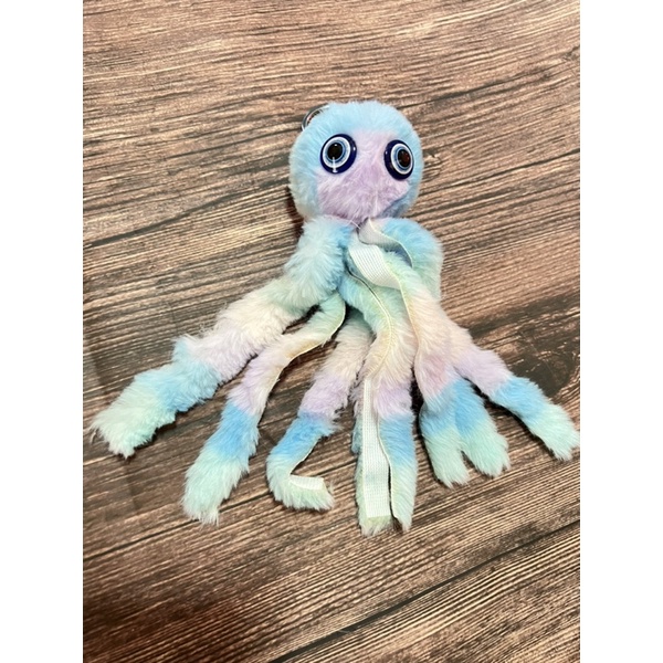ภาพสินค้ากระเป๋าพวงกุญแจปลาหมึกตุ๊กตามีสีสันสีสุ่ม New colorful octopus keychain ZYCS จากร้าน pandawin2020 บน Shopee ภาพที่ 4
