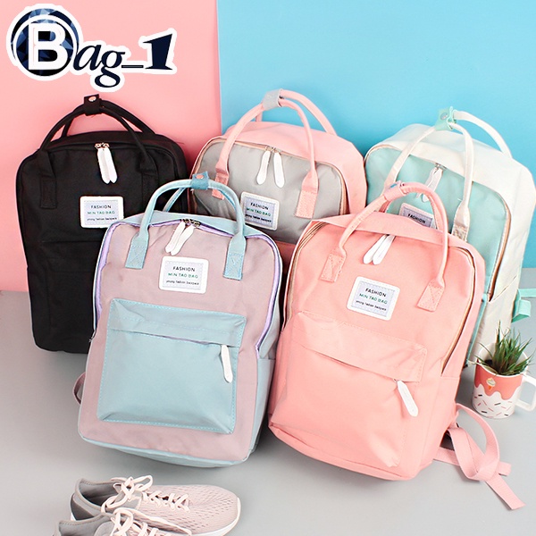 bag-1-bag956-e2-กระเป๋าเป้แฟชั่นสีทรูโทนน่ารักมาก