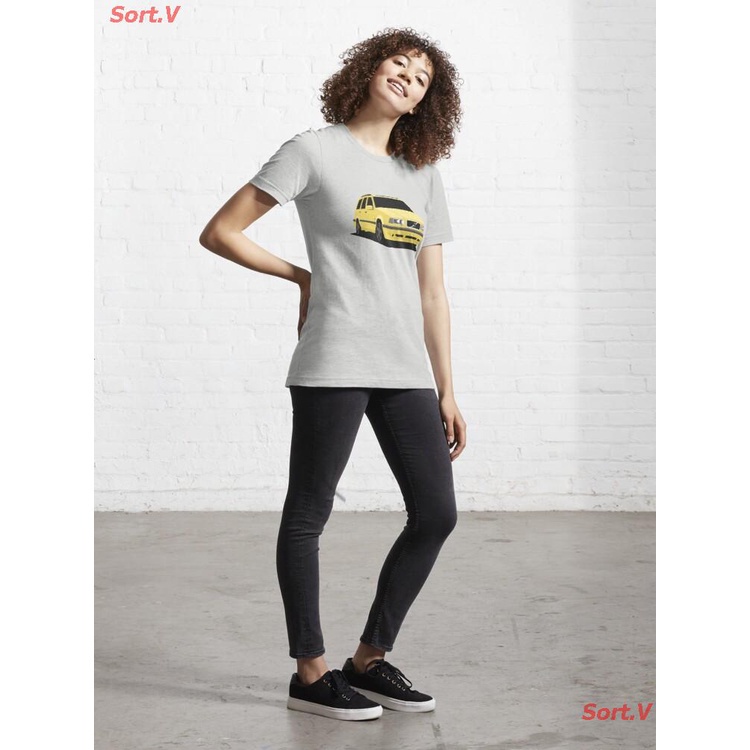เสื้อสาวอวบ-เสื้อแฟชั่นผญ-โลโก้-volvo-850-t-5r-essential-t-shirt-เสื้อยืดพิมพ์ลาย-เสื้อยืดโลโก้รถ