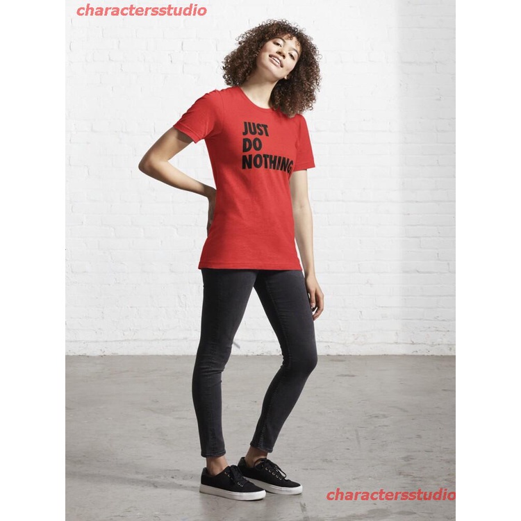 charactersstudio-new-just-do-nothing-nike-parody-shirt-just-do-just-do-do-nothing-shirt-essential-t-shirt-discount
