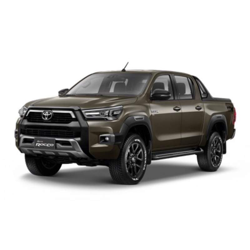 สติกเกอร์ติดแผงข้างกระบะท้าย ซ้ายและขวา คำว่า 4X4 DIFF-LOCK TOYOTA REVO ...