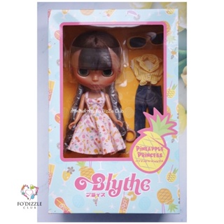 (พร้อมส่งของแท้!) ✿ Neo Blythe "Pineapple Princess" บลาย์ผิวสีมอคค่า ผิวโปร่งแสงตัวแรก ที่รักการดื่มน้ำสับปะรดอันหวานฉ่ำ