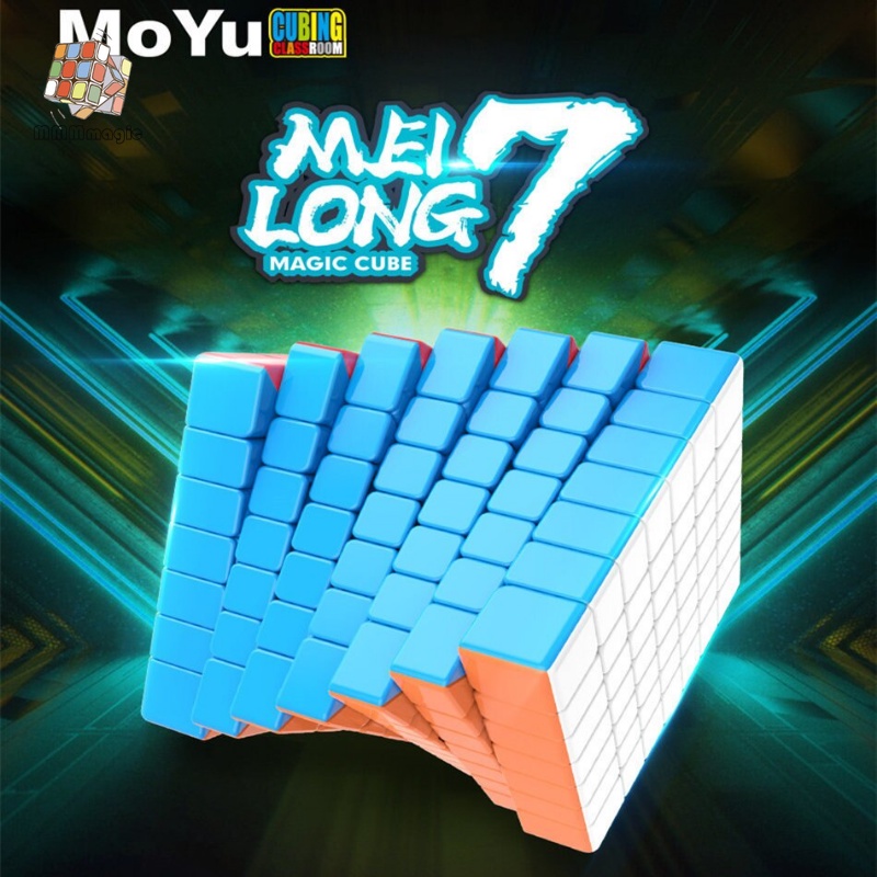 moyu-rubik-7x7-meilong-7x7x7-magic-cube-7-ชั้น-ความเร็ว-ลูกบาศก์ปริศนา-มืออาชีพ-ของเล่นสําหรับเด็ก-ของขวัญ-ของเล่น-ลูกบาศก์แม่เหล็ก-รูบิค-ลูกบาศก์รูบิค-แม่เหล็ก