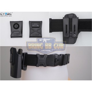 Belt Loop เพลตร้อยเข็มขัด ยี่ห้อ Cytac  ● มี2รุ่นให้เลือก 1. รุ่น R-Defender (รุ่นหัวเฟือง) 2. รุ่น T-Thumbsmart