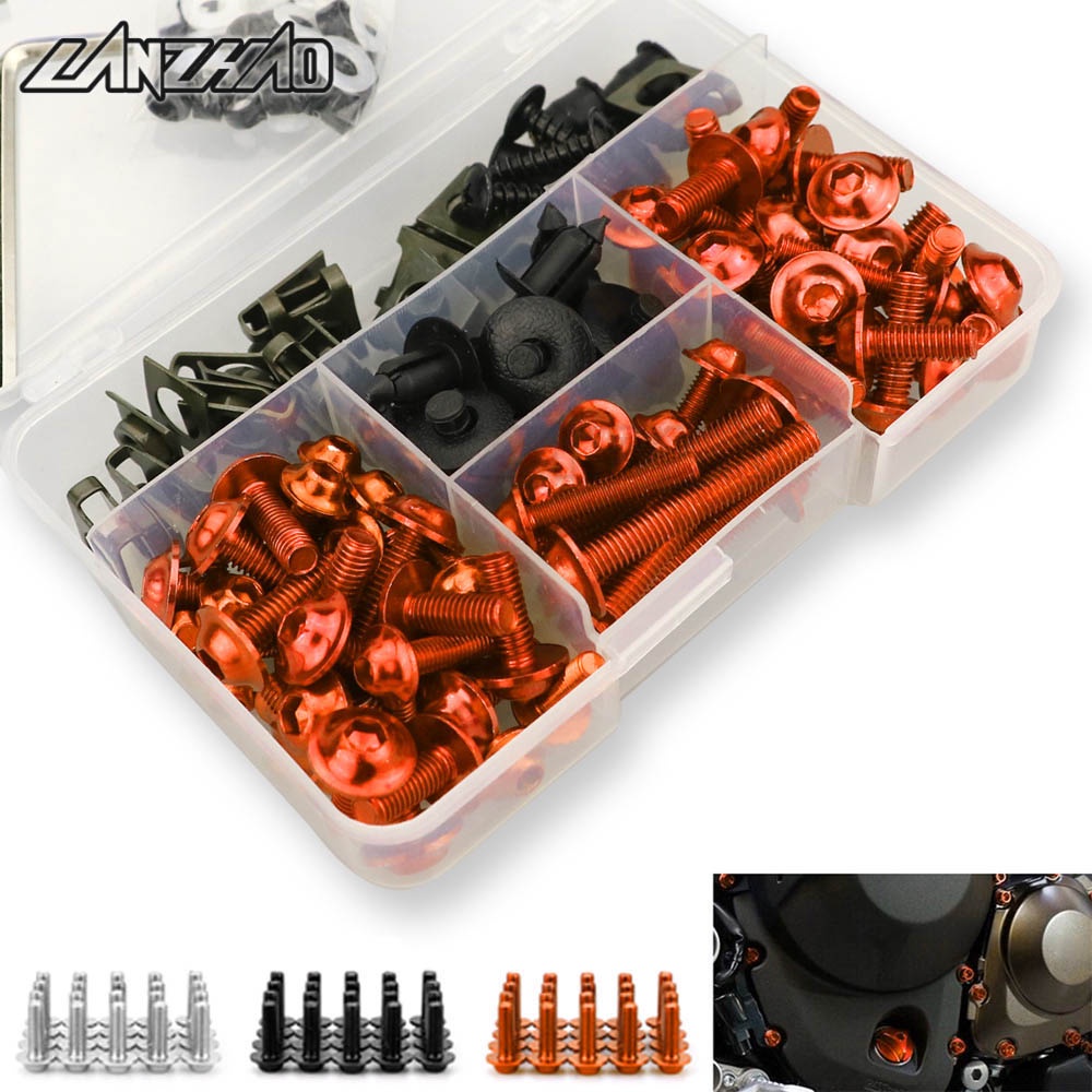 2 Seat Bolt & Nut Quick Mount Kits - Fits 1986 & Up Harley Davidson Touring & Sportster Models 7 thumbnail image