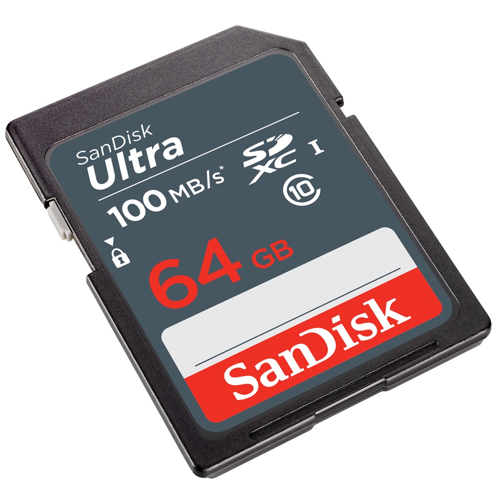 ภาพสินค้าSanDisk Ultra SD Card 64GB Class10 SDXC Speed100MB/s (SDSDUNR-064G-GN6IN) เมมโมรี่ เอสดี ใส่ กล้องมิลเลอร์เลส ประกัน10ปี จากร้าน sjcam_officialstore บน Shopee ภาพที่ 5