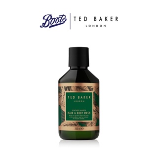 TED BAKER เท็ด เบเกอร์ ลอนดอน แฮร์ แอนด์ บอดี้ วอช  สำหรับผู้ชาย 250ml. (เลือกสูตรได้)