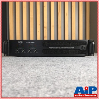 NTS DT-41000 poweramp 4CH เพาเวอร์แอมป์ เป็นพาวเวอร์ที่มี 4 ช่อง ขนาดความสูง 2U เป็นเครื่องขยายเสียง รูปแบบ CLASS D D...