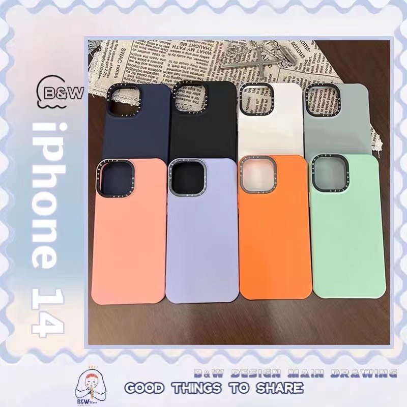 เคสโทรศัพท์มือถือ-ซิลิโคนนิ่ม-กันกระแทก-สีพื้น-หรูหรา-สําหรับ-iphone-14-pro-max-case-13-12-14-14pro-14plus-ix-xs-max-xr-7-8-plus