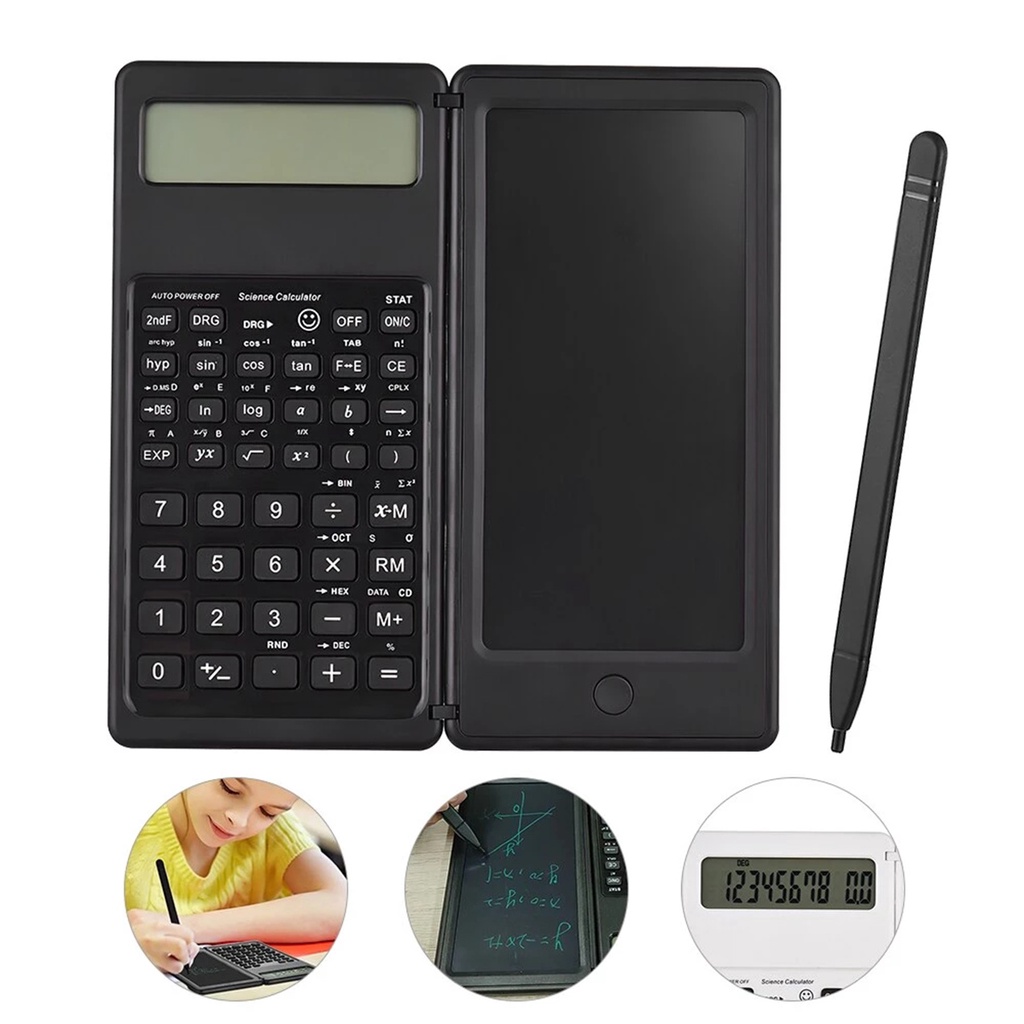 foldable-calculator-handwriting-function-calculator-lcd-digital-tablet-digital-drawing-pad-stylus-pen-erase-button-lock