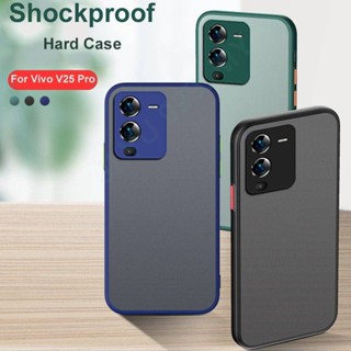 Y02/V25 5G/V25Pro 5G/Y02S/Y30 5Gเคสขอบนิ่มหลังแข็งขุ่นคลุมกล้องVivo Y16/Y01A/T1 5G/Y01/V23 5G/Y76/Y76S/Y15S/V23E 5G