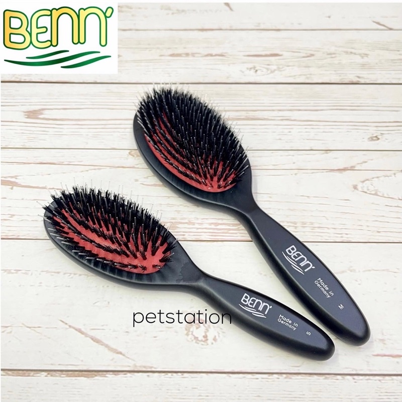 Benn Wild Boar Bristle Nylon Brush