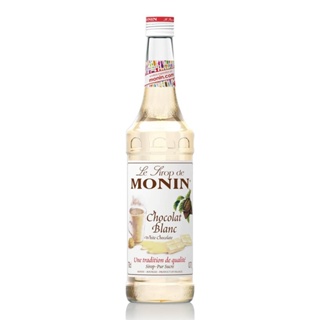 โมนิน ไซรัป White Chocolate (Monin Syrup White Chocolate) 700 ml.