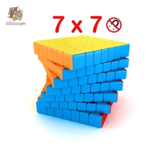 Moyu Rubik 7x7 Meilong 7x7x7 Magic Cube 7 ชั้นความเร็วลูกบาศก์ปริศนามืออาชีพของเล่นสําหรับเด็กของขวัญของเล่นลูกบาศก์แม่เหล็กรูบิคลูกบาศก์รูบิคแม่เหล็กลูกบาศก์รูบิคสีรุ้ง