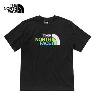 Tee TheNorthFace North เสื้อยืดพิมพ์ผ้าฝ้ายแขนสั้นคู่คู่กลางแจ้งสบายสปริงระบายอากาศใหม่| 7วัตต์ 7K6