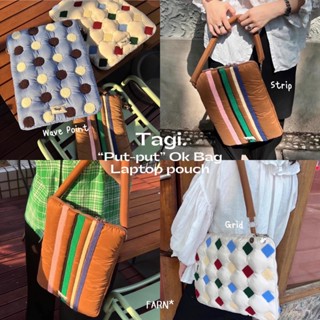 (PRE-ORDER) Tagi. “Put-put” Ok Bag — Laptop sleeve 🌰🩰🧤🥏👀🎪✨