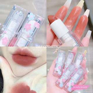 Muge LEN ลิปสติก เนื้อแมตต์กํามะหยี่ ธรรมชาติ สีนู้ด ลิปแมตต์ สีแดง สีชมพู กันน้ํา ติดทนนาน ลิปทินท์เกาหลี เครื่องสําอางแต่งหน้า