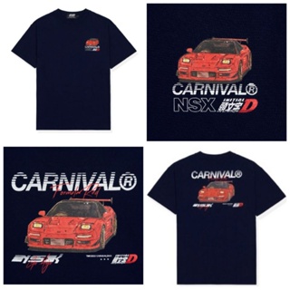 Carnival Initial D T-Shirt NSX ของแท้