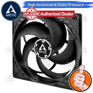 [CoolBlasterThai] ARCTIC PC Fan Case Model P14 PWM PST (140 mm.) BLACK-BLACK (2023) ประกัน 6 ปี