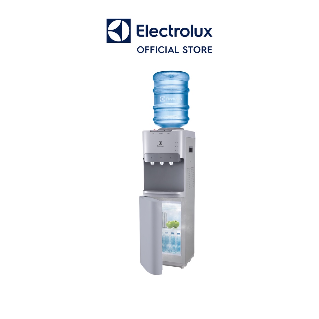 electrolux-eqalf01txst-ตู้กดน้ำ-มี-3-ปุ่มกด-น้ำเย็น-น้ำร้อนและน้ำอุณหภูมิห้อง-พร้อมตู้ทำความเย็นด้านล่า